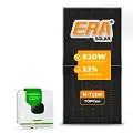 Gerador de Energia Solar On Grid Growatt Telhado Fibro Parafuso Madeira SGF 3,10KWP ERA N-TYPE MONO 620W MIC X2 3KW 1MPPT MONO 220V