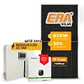 Gerador de Energia Solar Inversão de Fluxo Growatt Sem Estrutura SGF 64,48KWP ERA N-TYPE MONO 620W MID X2 50KW 4MPPT TRIF 380V