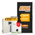 Gerador de Energia Solar Inversão de Fluxo Growatt Sem Estrutura SGF 67,20KWP ERA HJT BIFACIAL 700W MID X2 50KW 4MPPT TRIF 380V