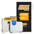 Gerador de Energia Solar Inversão de Fluxo Sungrow Sem Estrutura SGF 133,92KWP ERA N-TYPE MONO 620W SG 75KW 7MPPT TRIF 220V