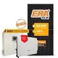 Gerador de Energia Solar Mercado Livre Sungrow Baixa Tensão Sem Estrutura SGF 235,60KWP ERA BLACK FRAME 620W SG P2 75KW 8MPPT TRIF 380V