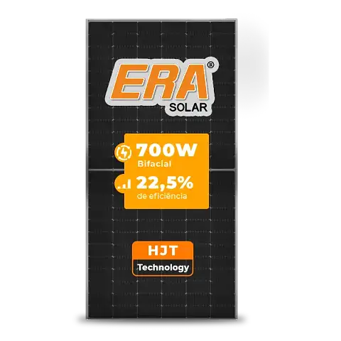 Foto 5 - Gerador de Energia Solar Inversão de Fluxo Growatt Sem Estrutura SGF 67,20KWP ERA HJT BIFACIAL 700W MID X2 50KW 4MPPT TRIF 380V